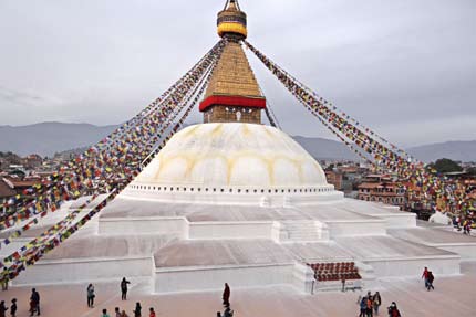 La intacta majestad del valle de Katmandú